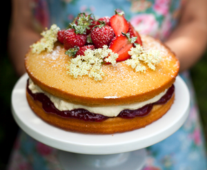 Donal Skehan's Strawberry and Elderflower Cake