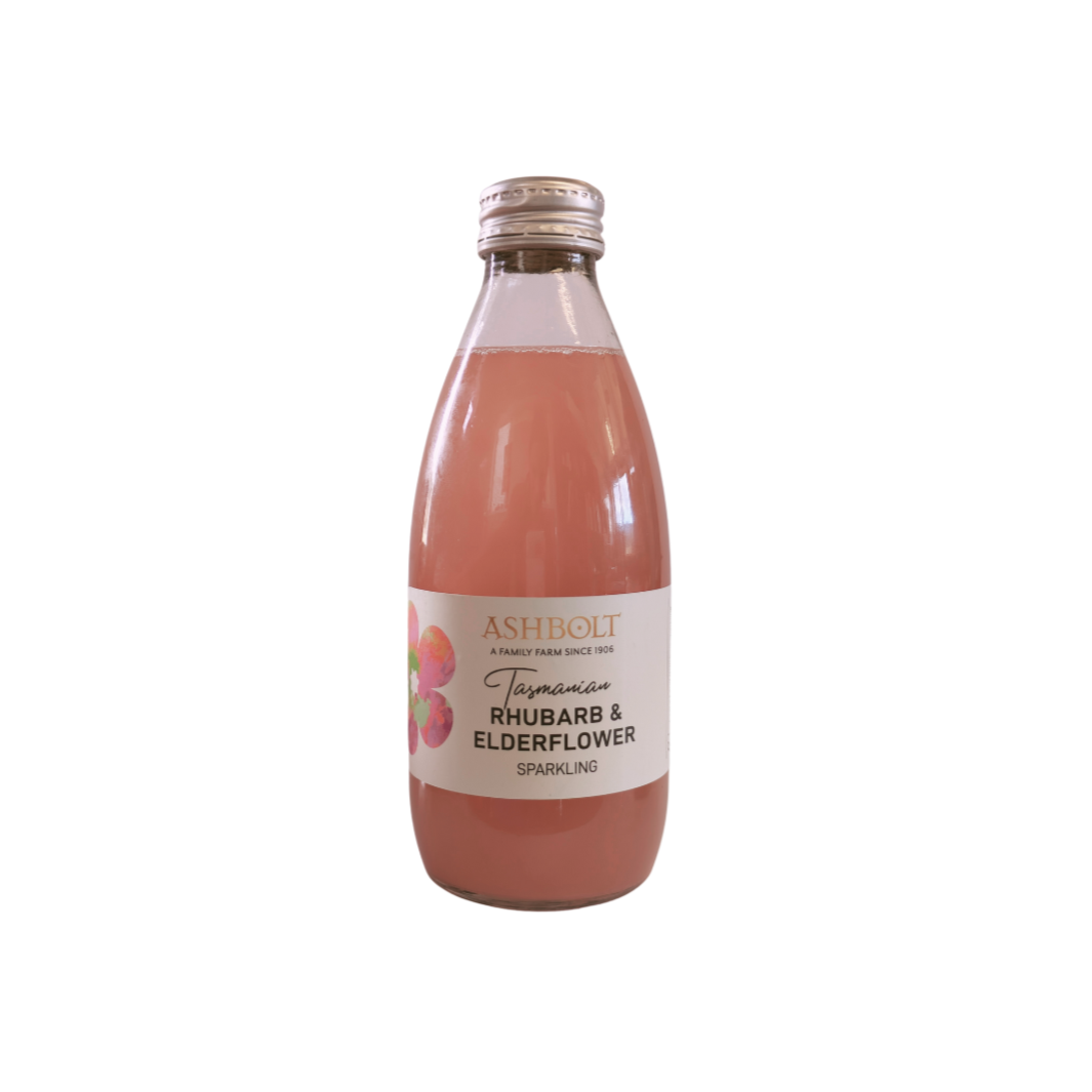 NEW! Rhubarb & Elderflower Sparkling 250ml - 12 bottles