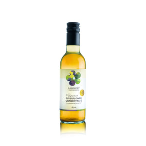 Ashbolt Elderflower Concentrate in a 187ml bottle